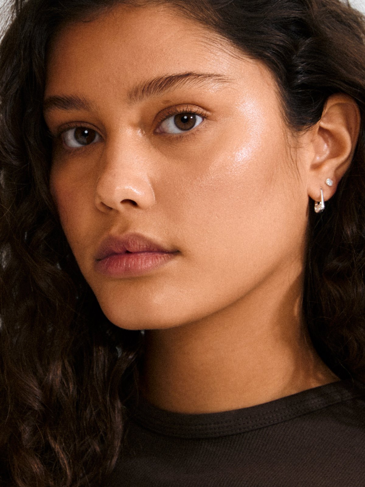 Pilgrim Instant Øredobber 2-i-1 Sett Sølv