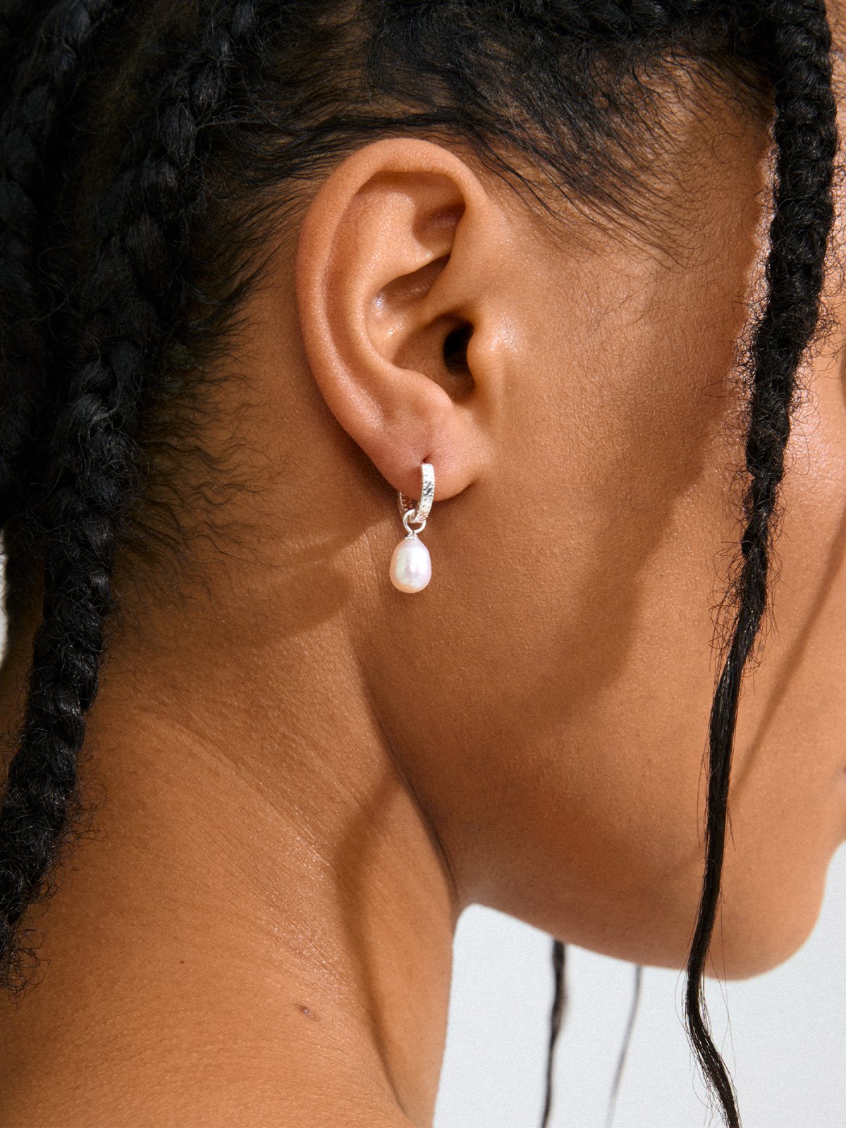 Pilgrim Elliana Øredobber Sølvbelagt