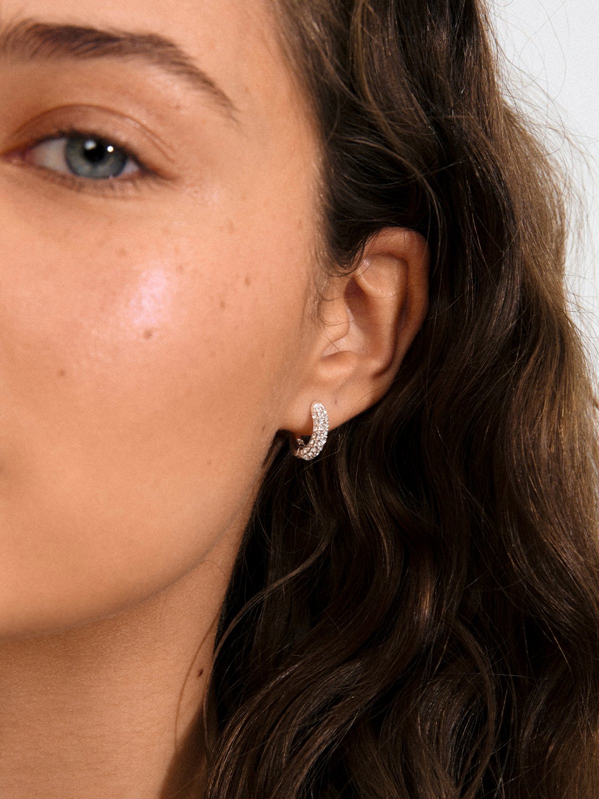 Pilgrim Tatum Small Hoops Sølvbelagt