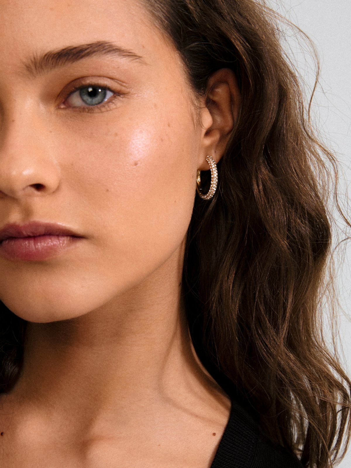 Pilgrim Tatum Large Hoops Gullbelagt