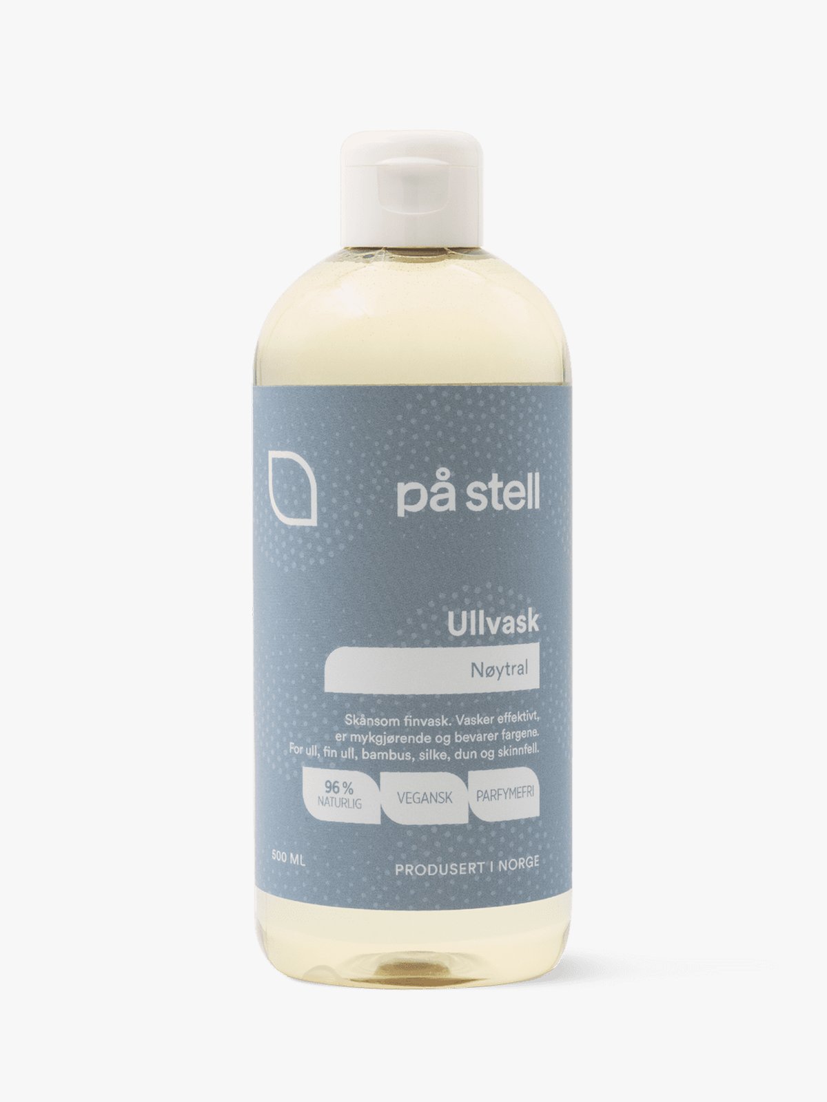 På stell Ullvask Nøytral Hvit