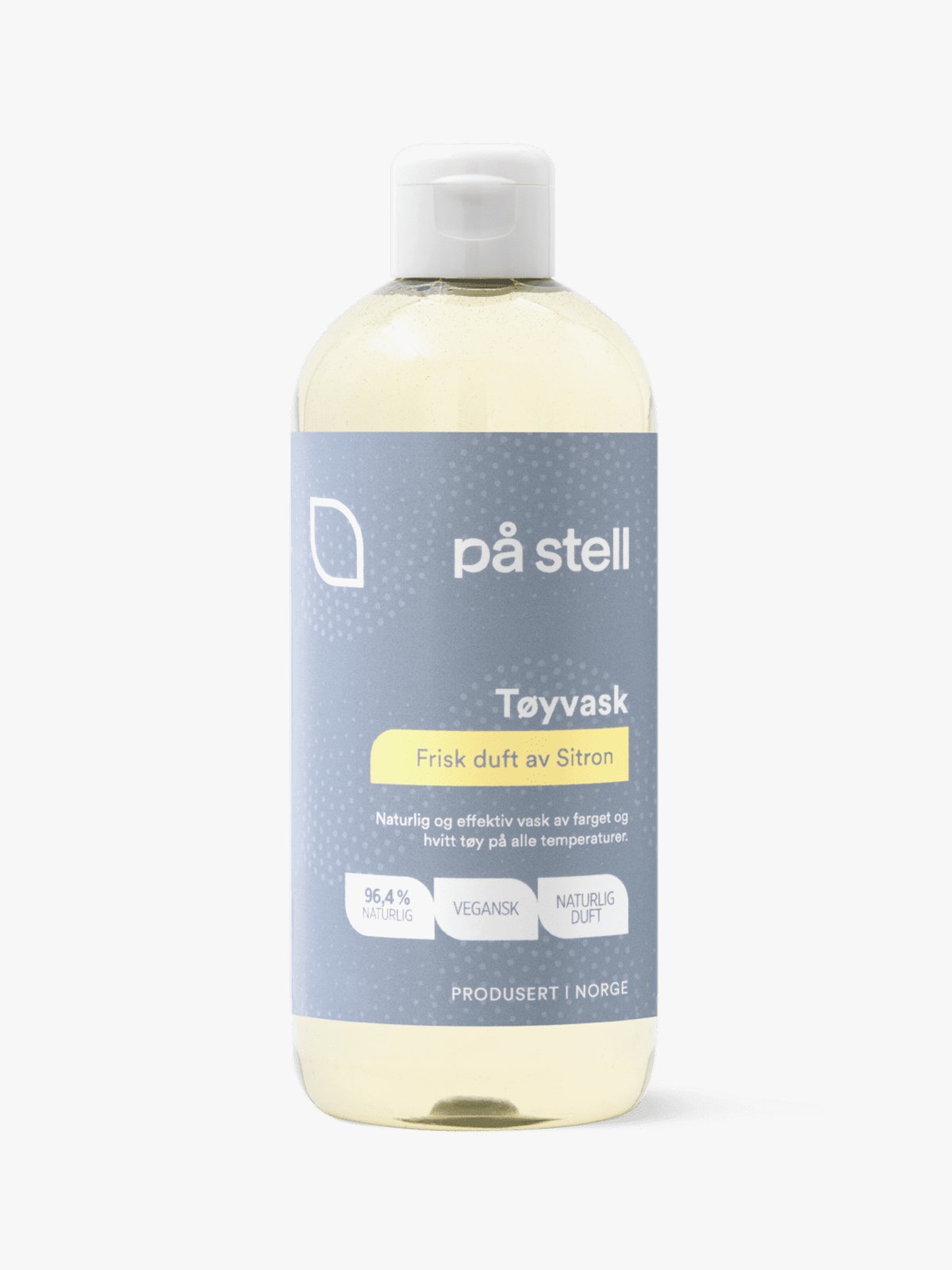 På stell Tøyvask Sitron Hvit