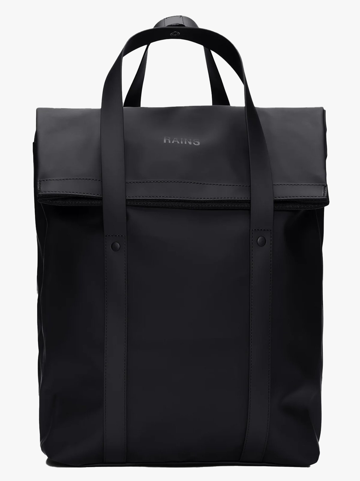 Rains 2 Way Tote Backpack Black