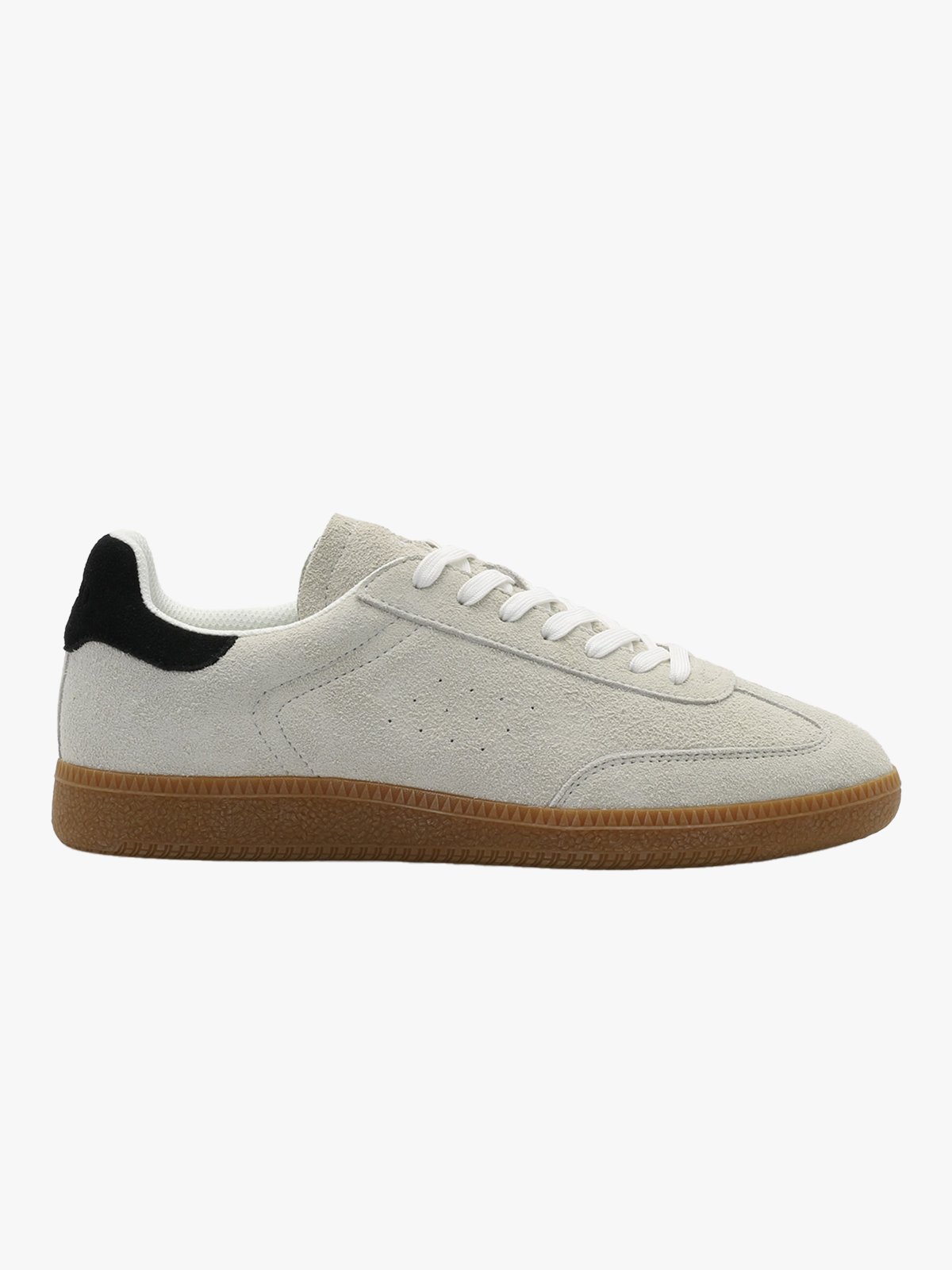 Roberto Rosso Ace Suede Cream Black