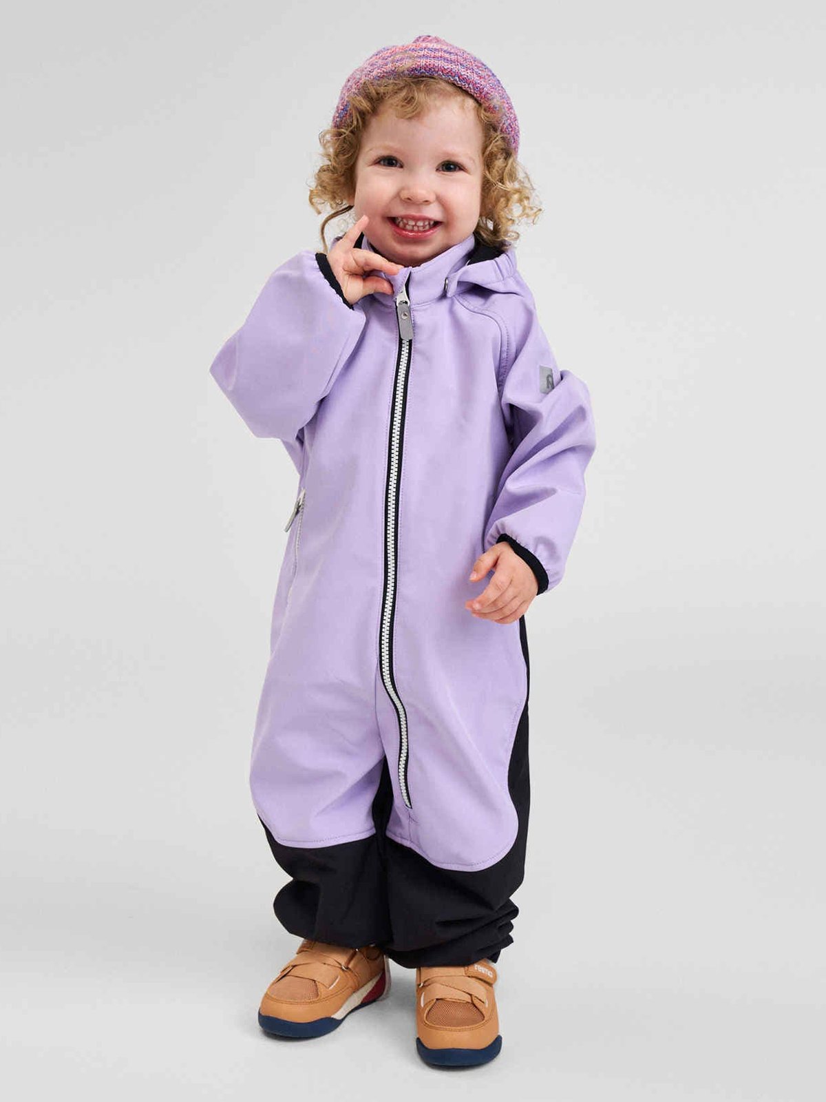 Reima Mjosa Softshell overall Blooming Lilac