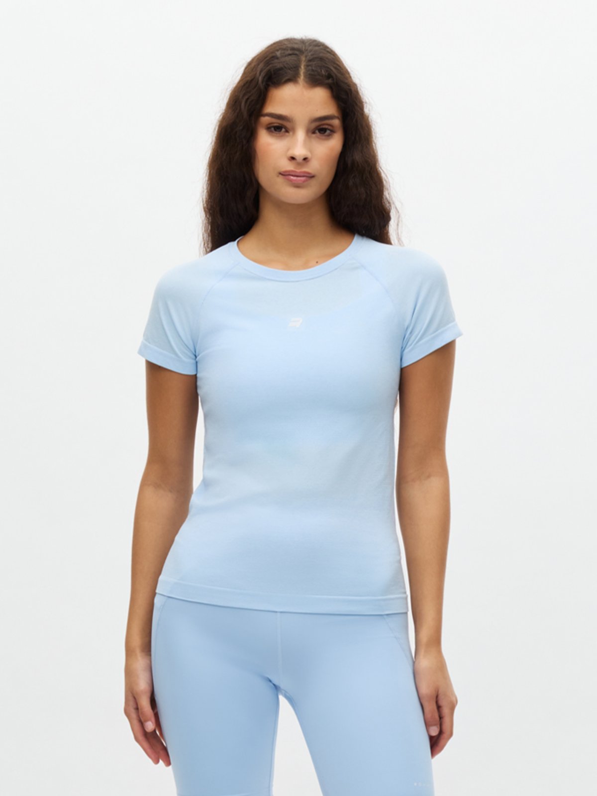 Röhnisch Seamless Flex Tee Chambray Blue