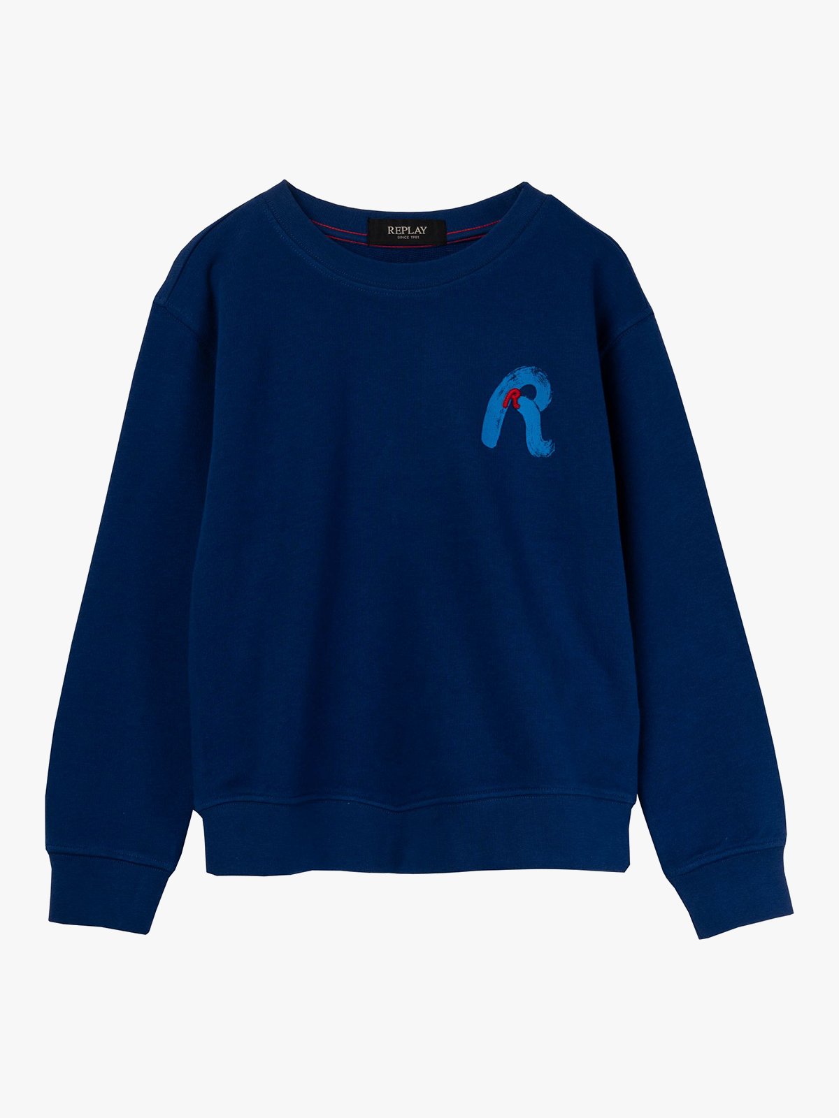 Replay Sweatshirt Junior Dragon Blue