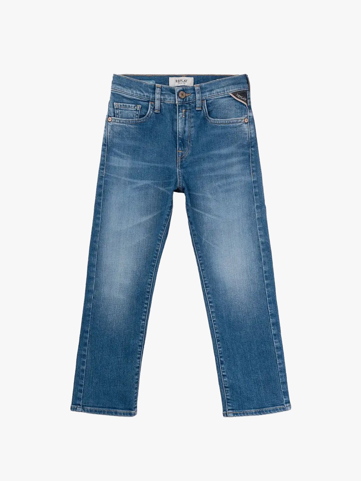 Replay Gekow Regulat Slim Fit Medium Blue