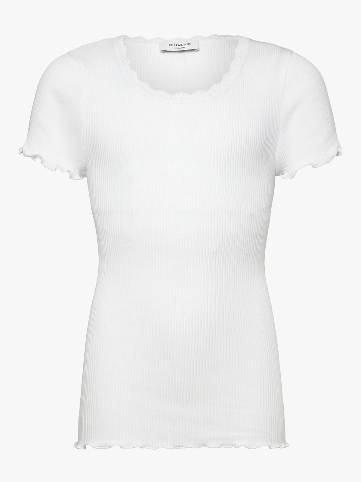 Rosemunde Balta Short Sleeve Regular Lace T-shirt New White