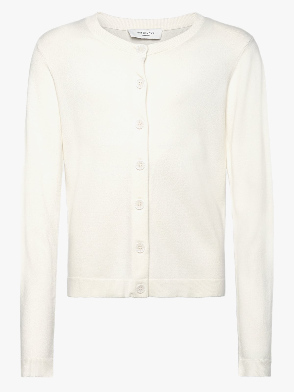 Rosemunde Denise Long Sleeve Regular Cardigan Cloud Dancer