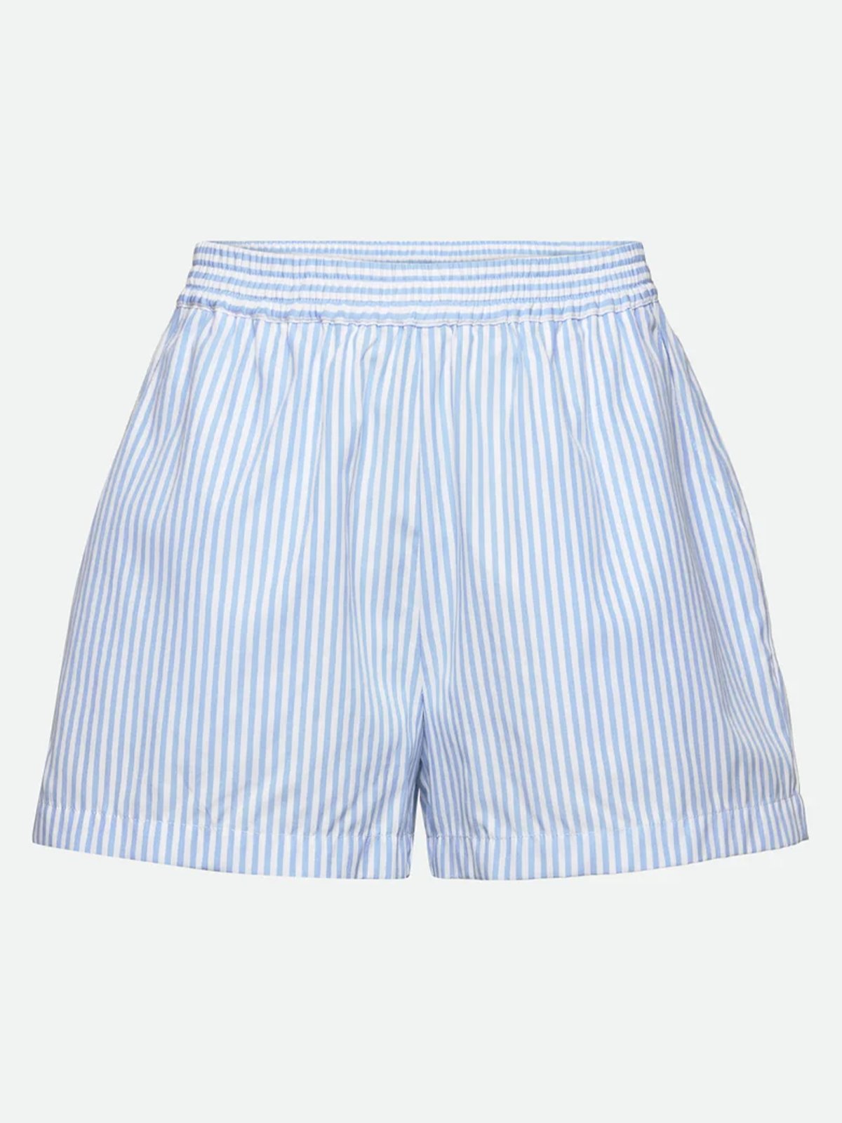 Rosemunde Ivy Straight Shorts Little Boy Blue Stripe