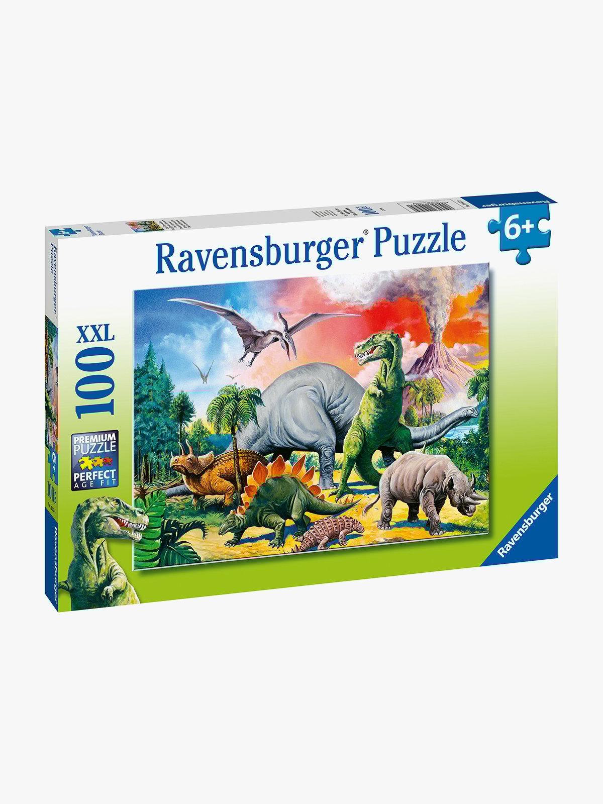 Ravensburger Dinosaurer 100 deler Flerfarget