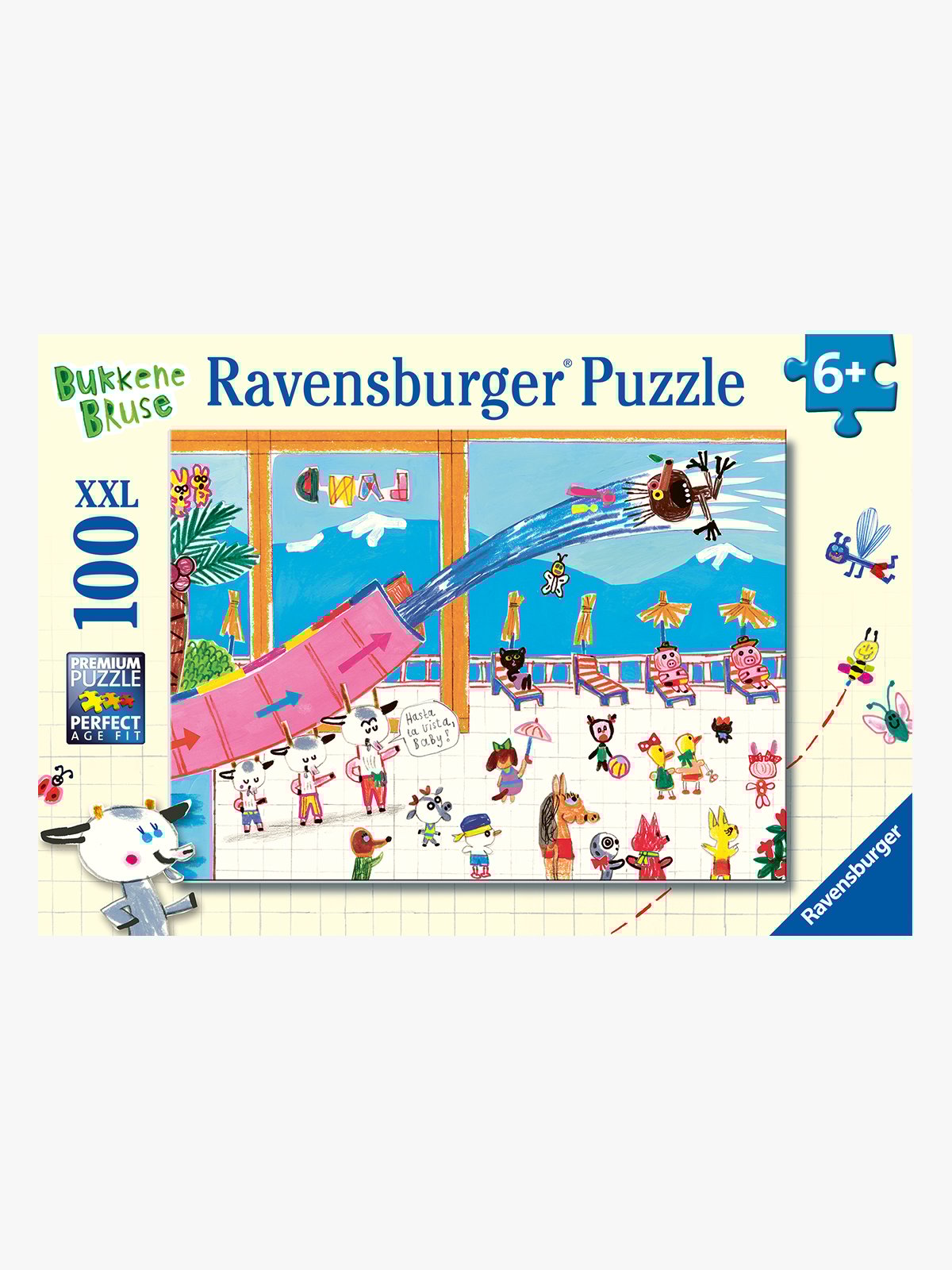Ravensburger Bukkene Bruse på tur 100p Flerfarget