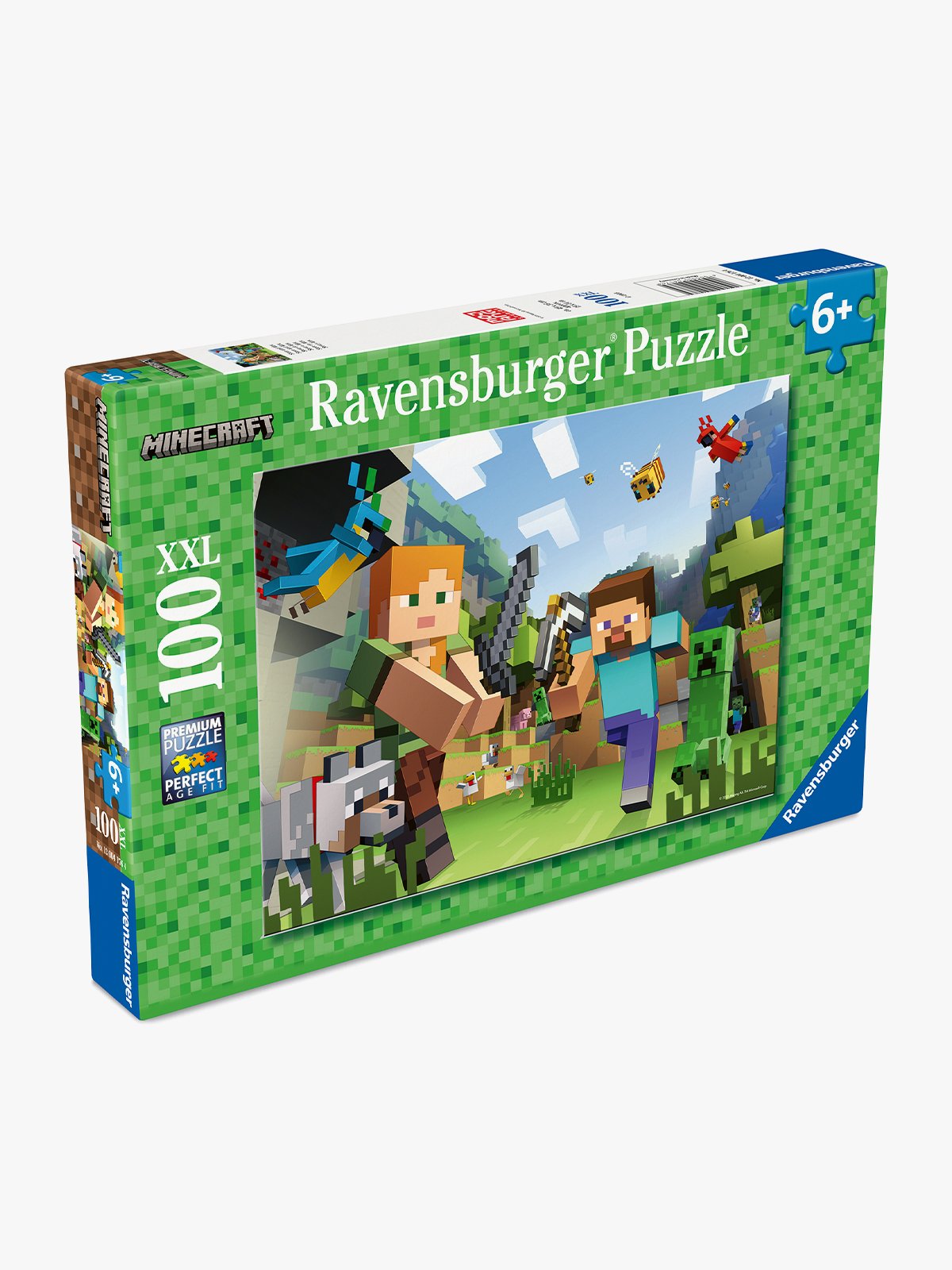 Ravensburger Minecraft 100 deler Flerfarget