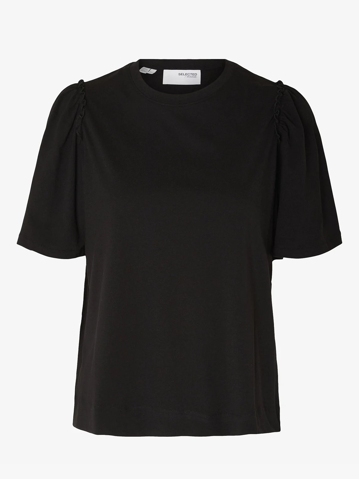 Selected Femme Penelope 2/4 Ruffle Tee Sort