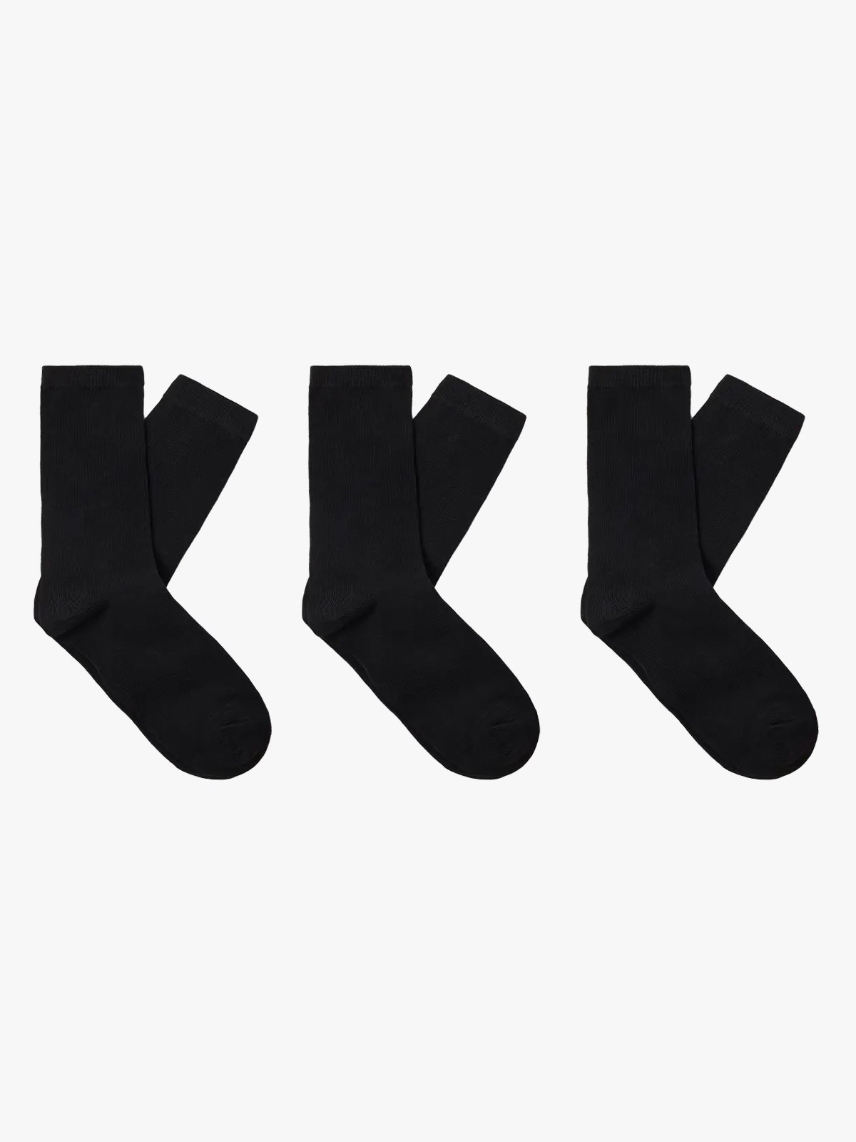 Selected Femme Chloe 3-Pack Sock Black