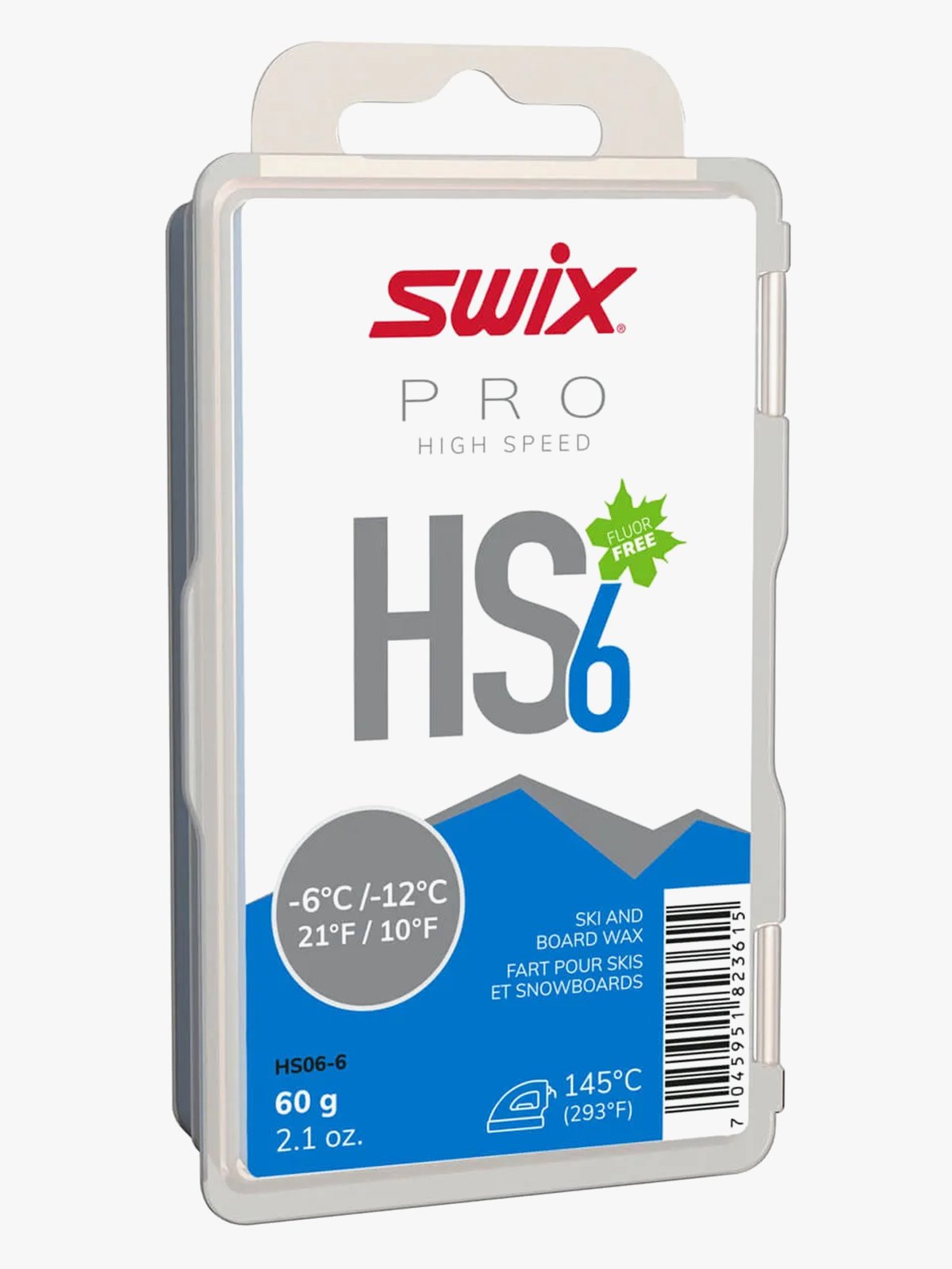 Swix HS6 Blue -6°C til -12°C 60g Blå