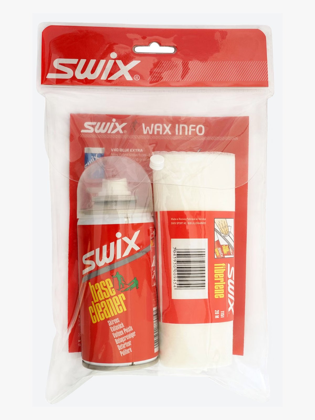 Swix I91C Base Cleaner Set Rød