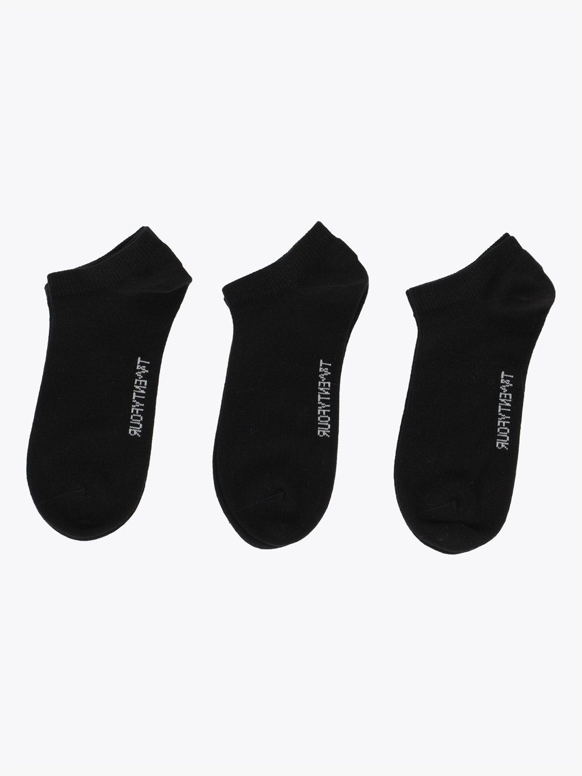 Twentyfour & Ankelsokk Sneaker 3-Pack Sort