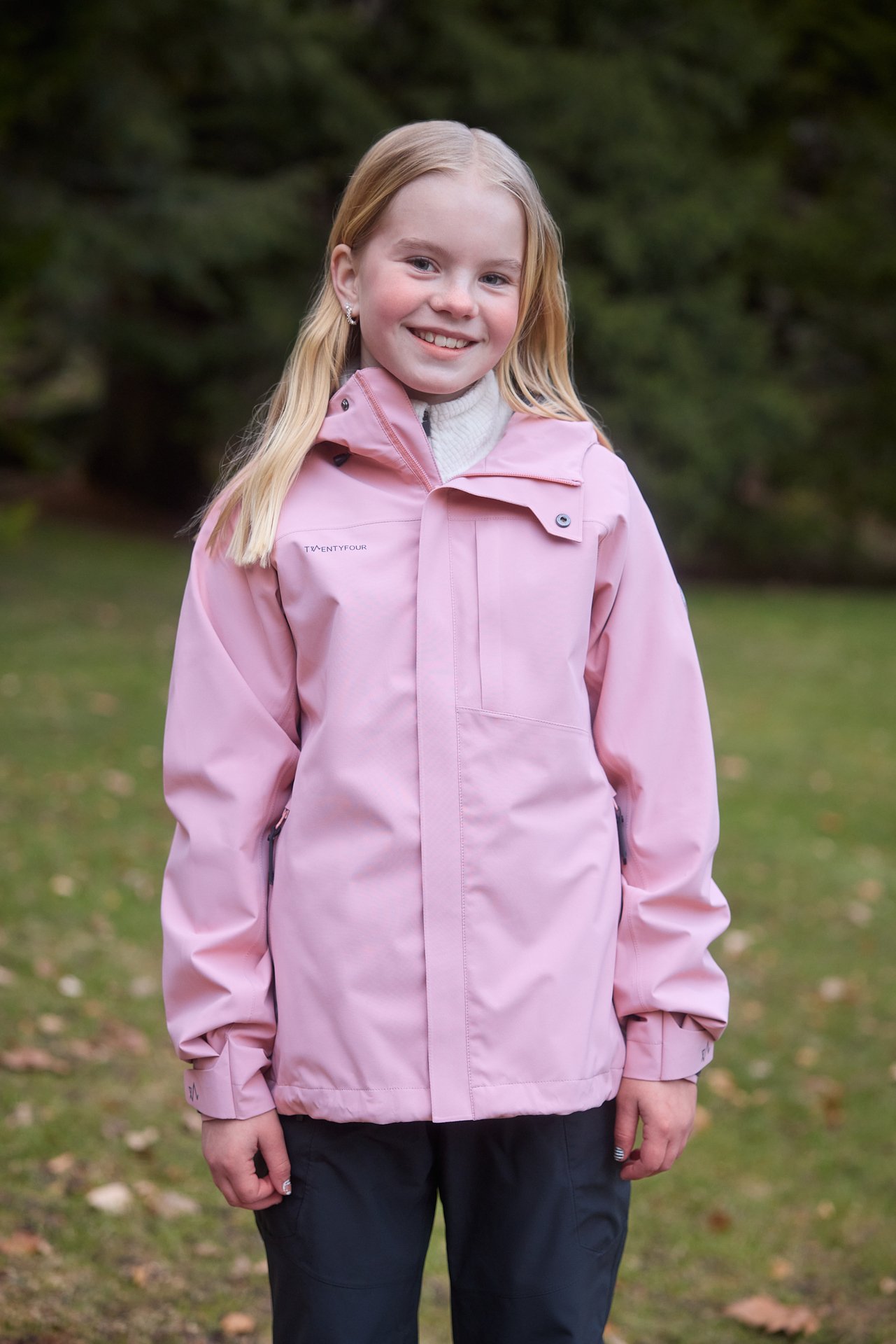 Twentyfour Venture Skalljakke Junior Støvrosa