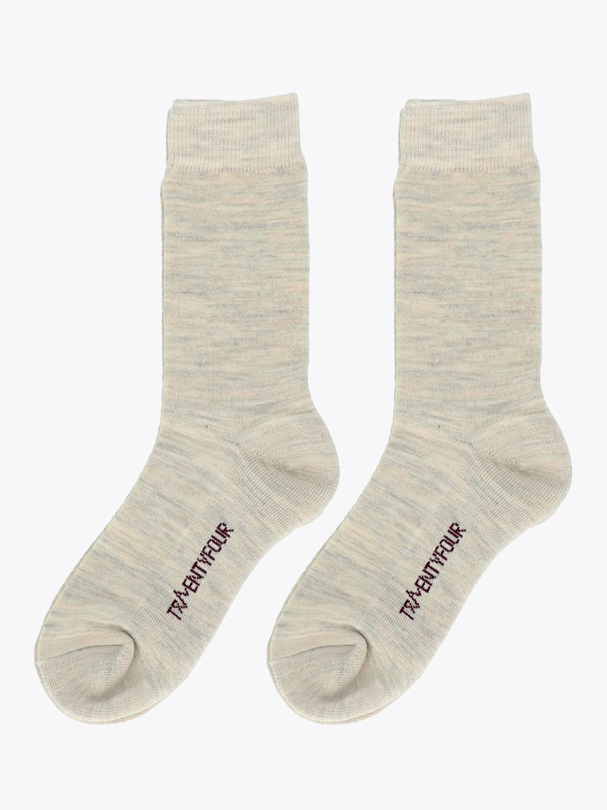 Twentyfour Aurora 2-Pack Ullsokk Varm Grå