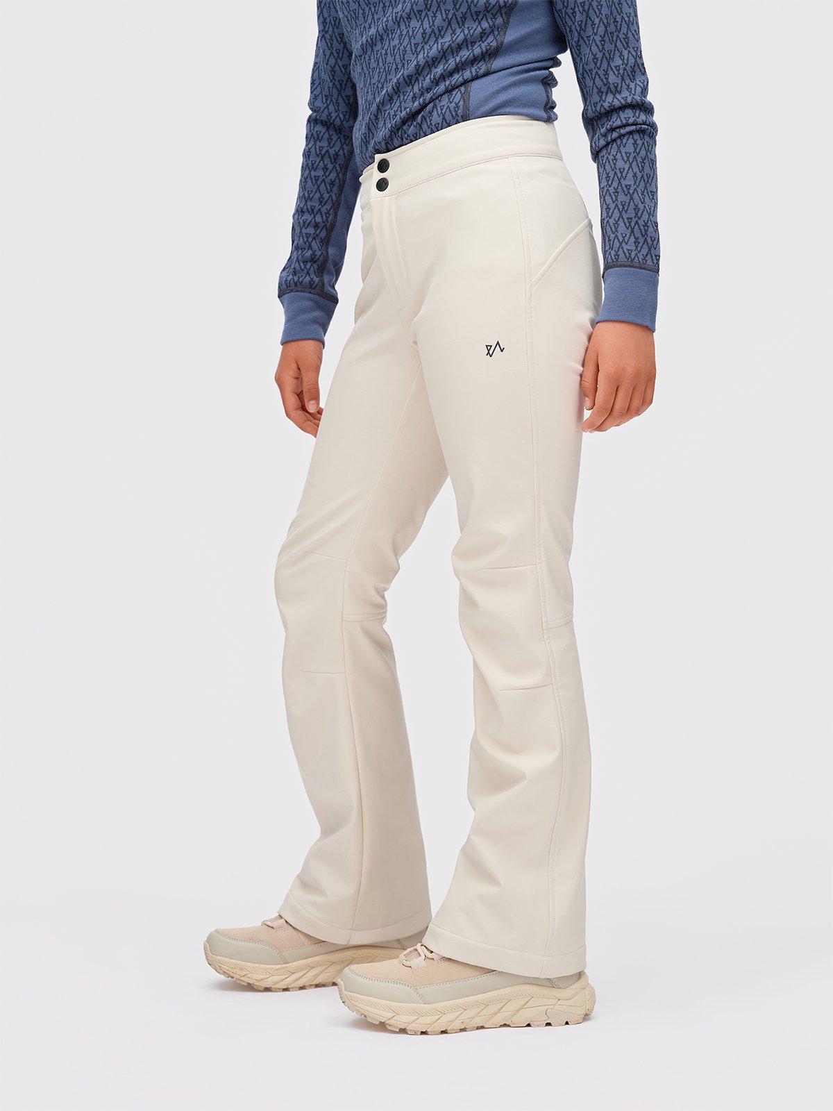 Twentyfour Aurora Resort Bukse Junior Gråhvit