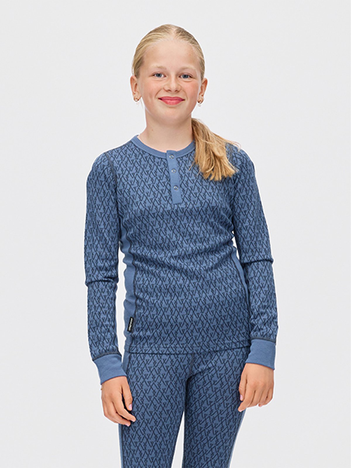 Twentyfour Aurora Aya Ulltopp Junior Gråblå