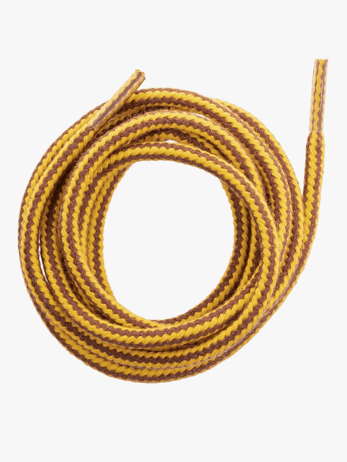 2GO Shoelace 120cm Brown/yellow