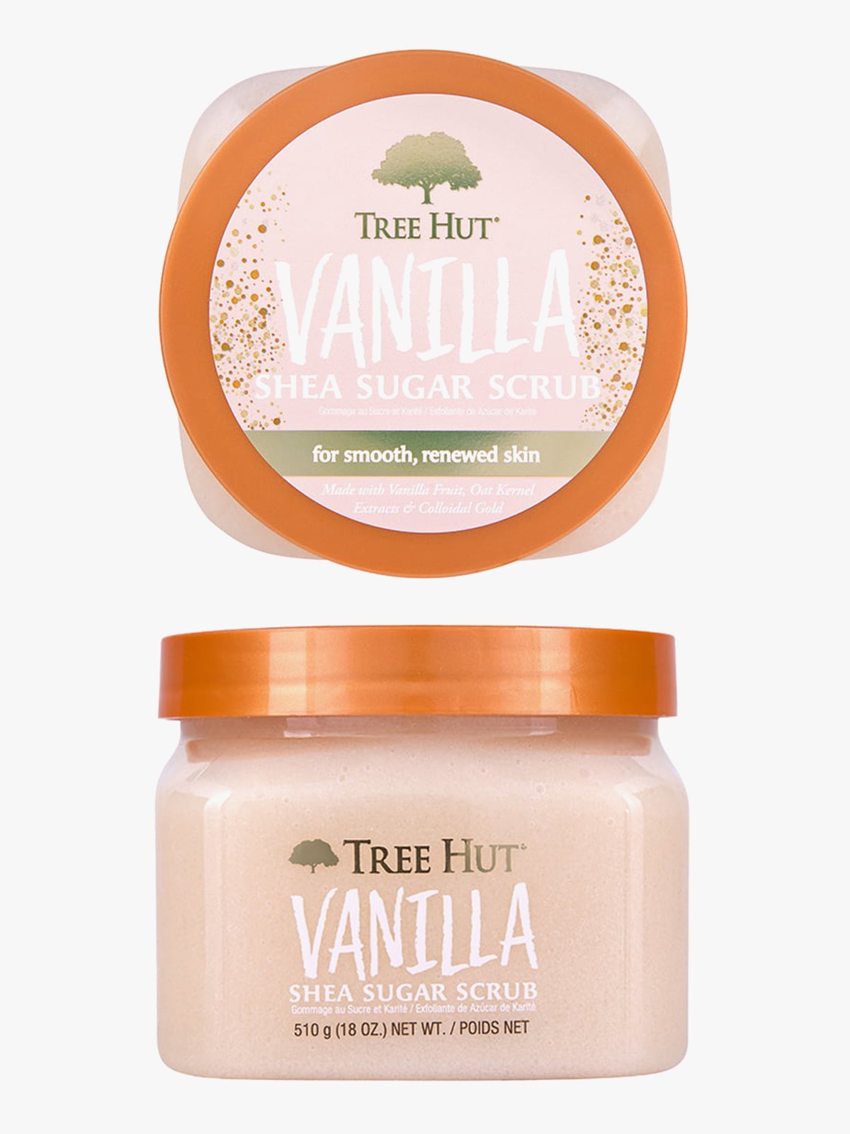 Tree Hut Shea Sugar Scrub Vanilla 510 gram Flerfarget