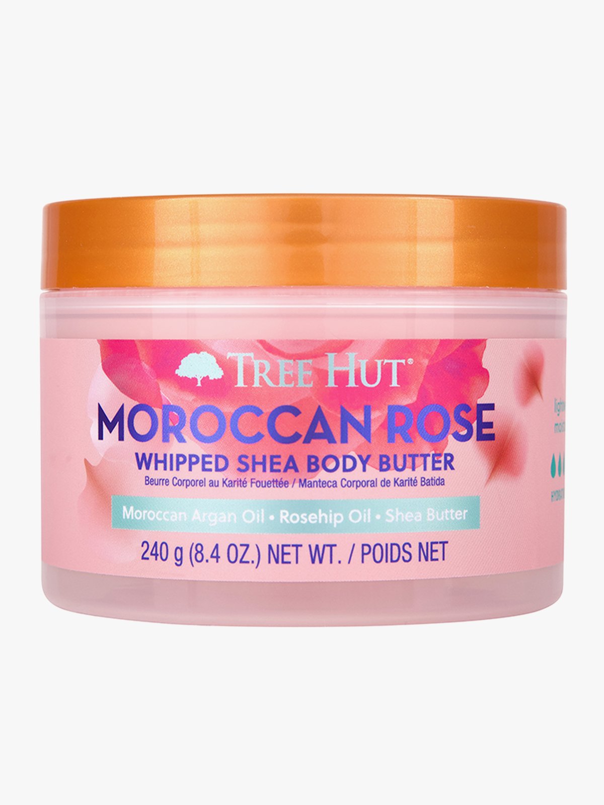 Tree Hut Whipped Body Butter Moroccan Rose 240 gram Flerfarget