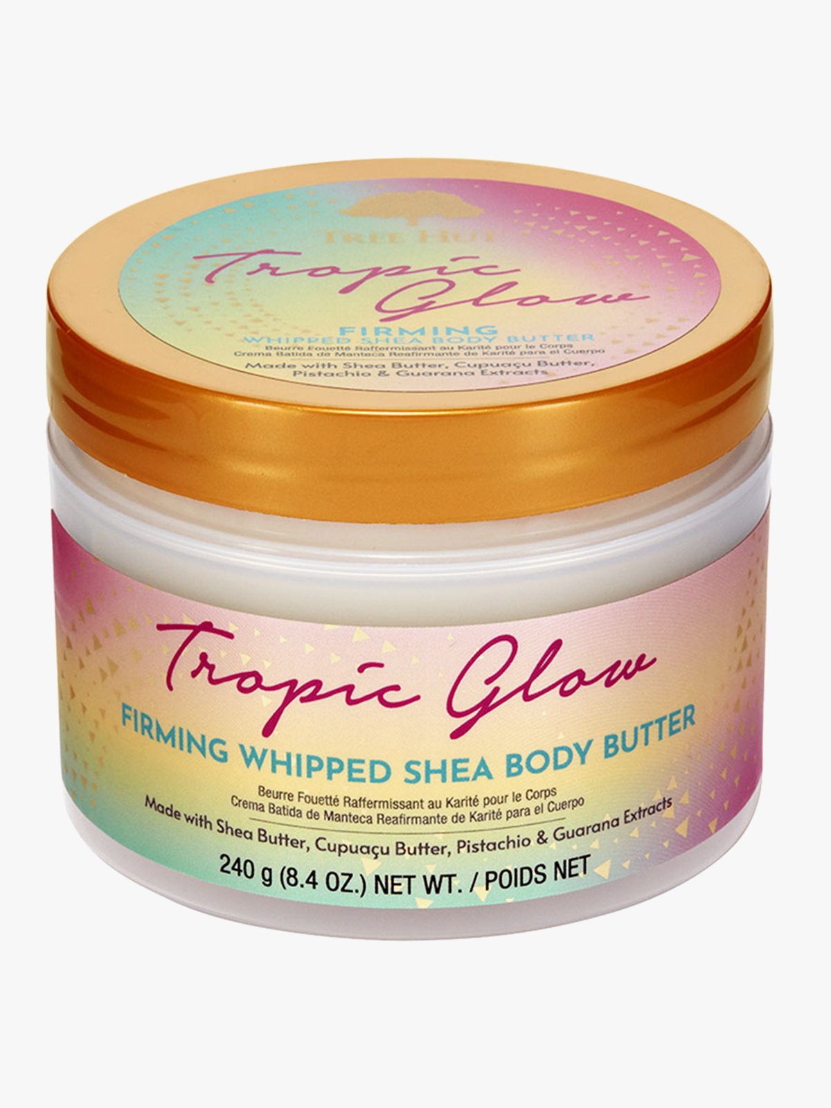 Tree Hut Whipped Body Butter Tropic Glow 240 gram Flerfarget