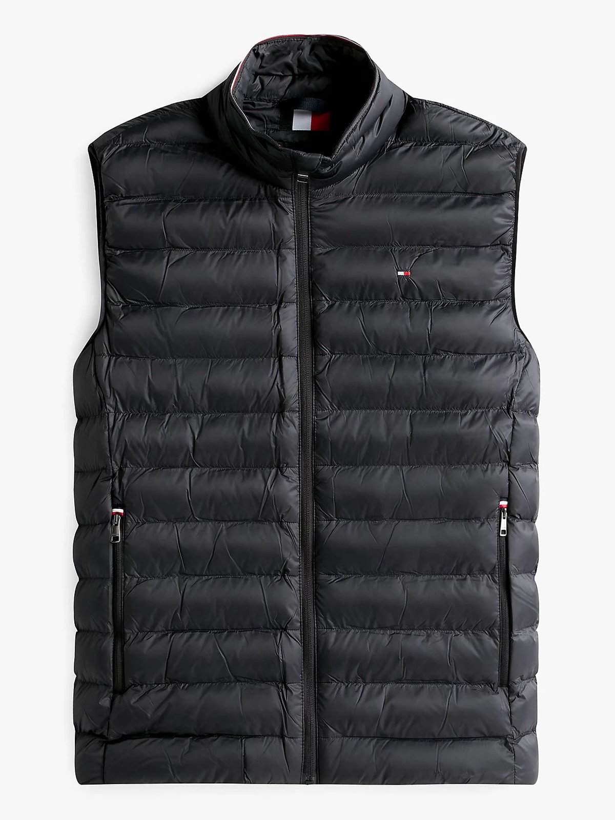 Tommy Hilfiger Core Packable Recycled Vest Black
