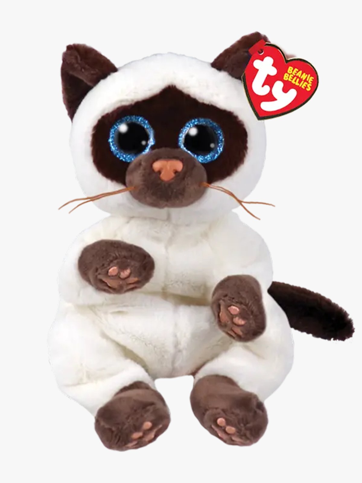 TY Miso Siamese Cat Beanie Bellies Flerfarget