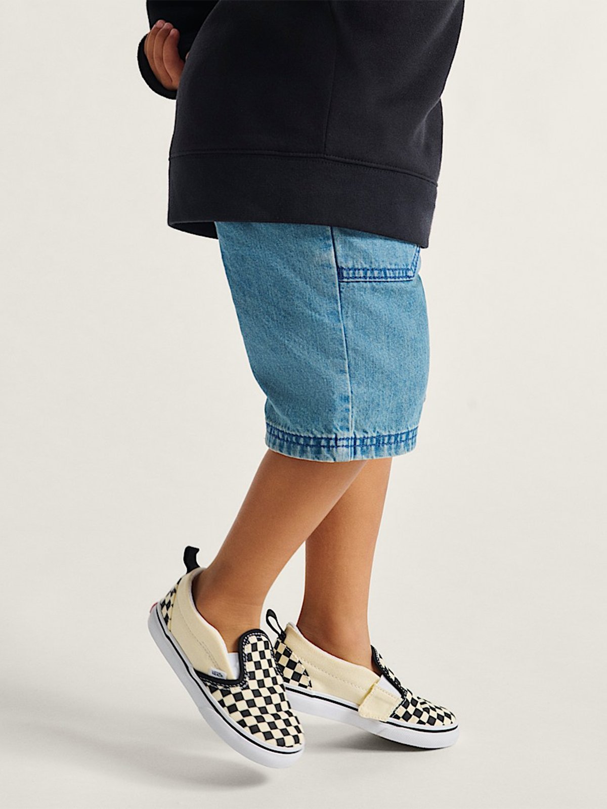 Vans Classic Slip-On Checkerboard Black / White