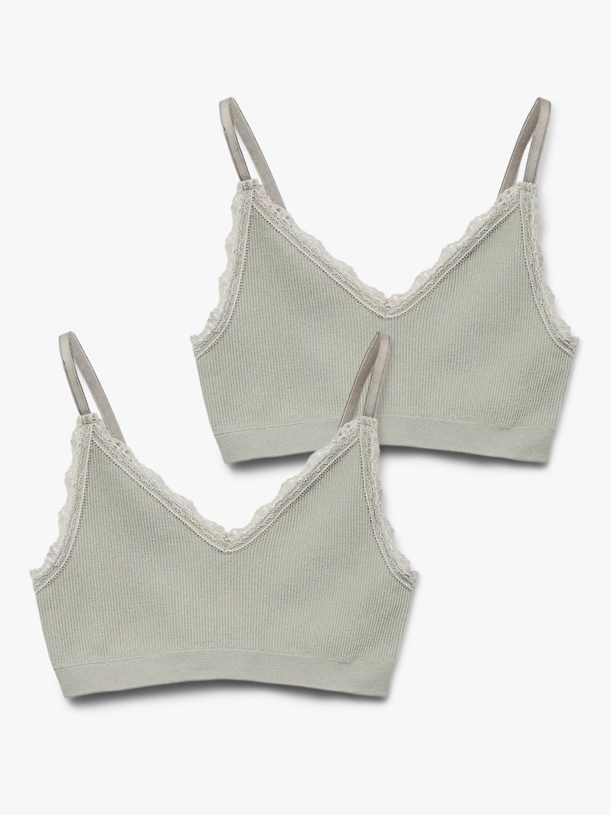 Vero Moda Girl Flora Bra Top 2-Pack Griffin