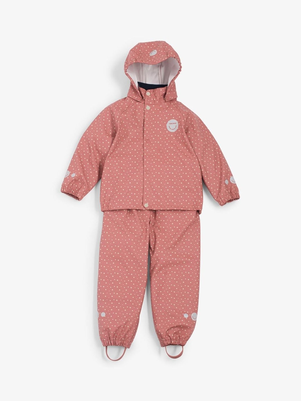 Viking Jolly Print Rain Set Pink