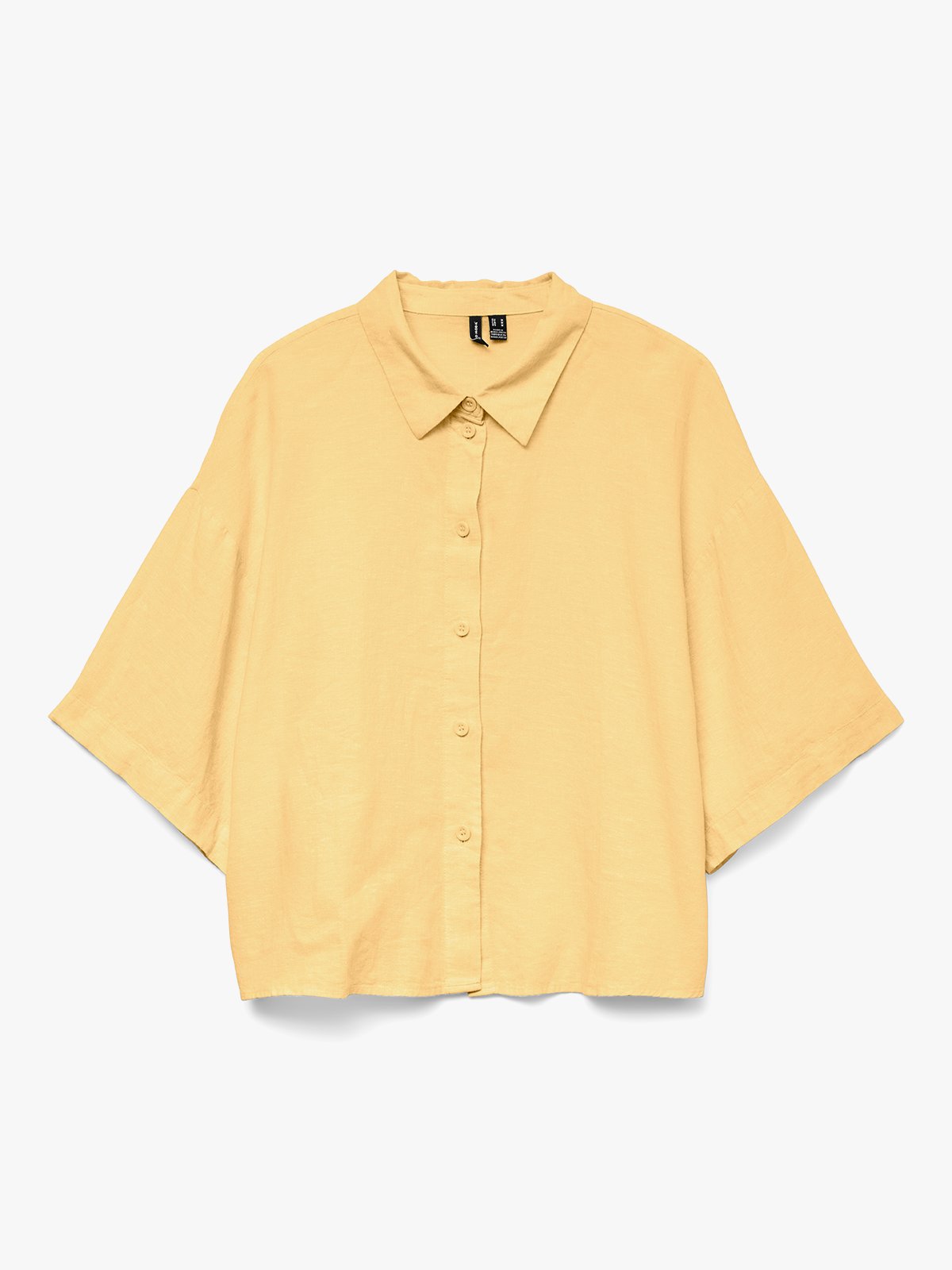 Vero Moda Linn 2/4 Short Shirt Golden Haze