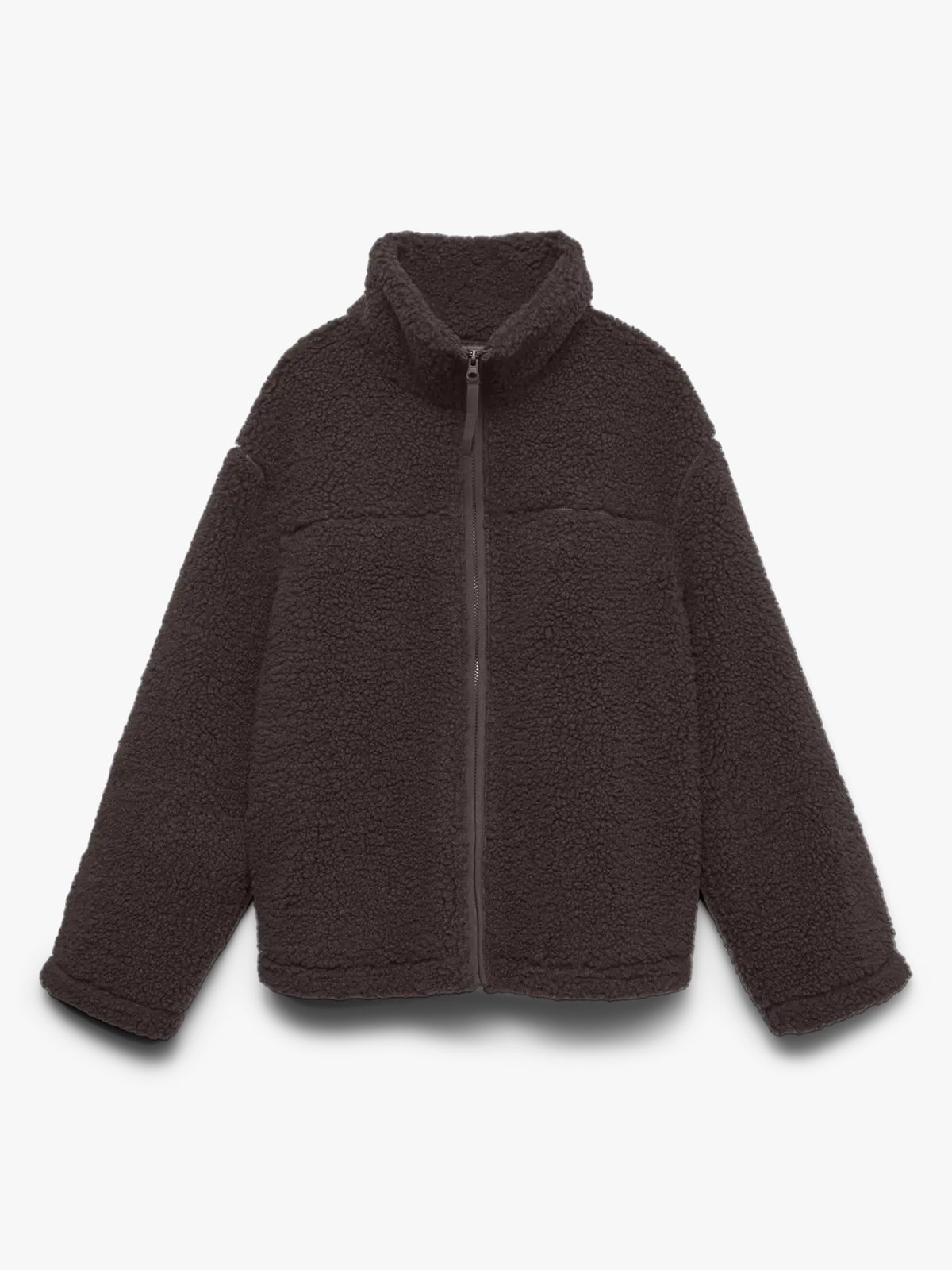 Vero Moda Karla Teddy Jacket Chocolate Torte