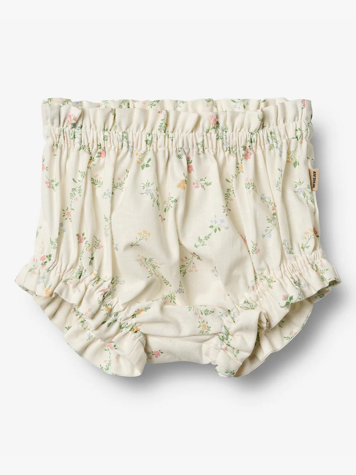 Wheat Bloomers Silla Ivory Checked Flowers
