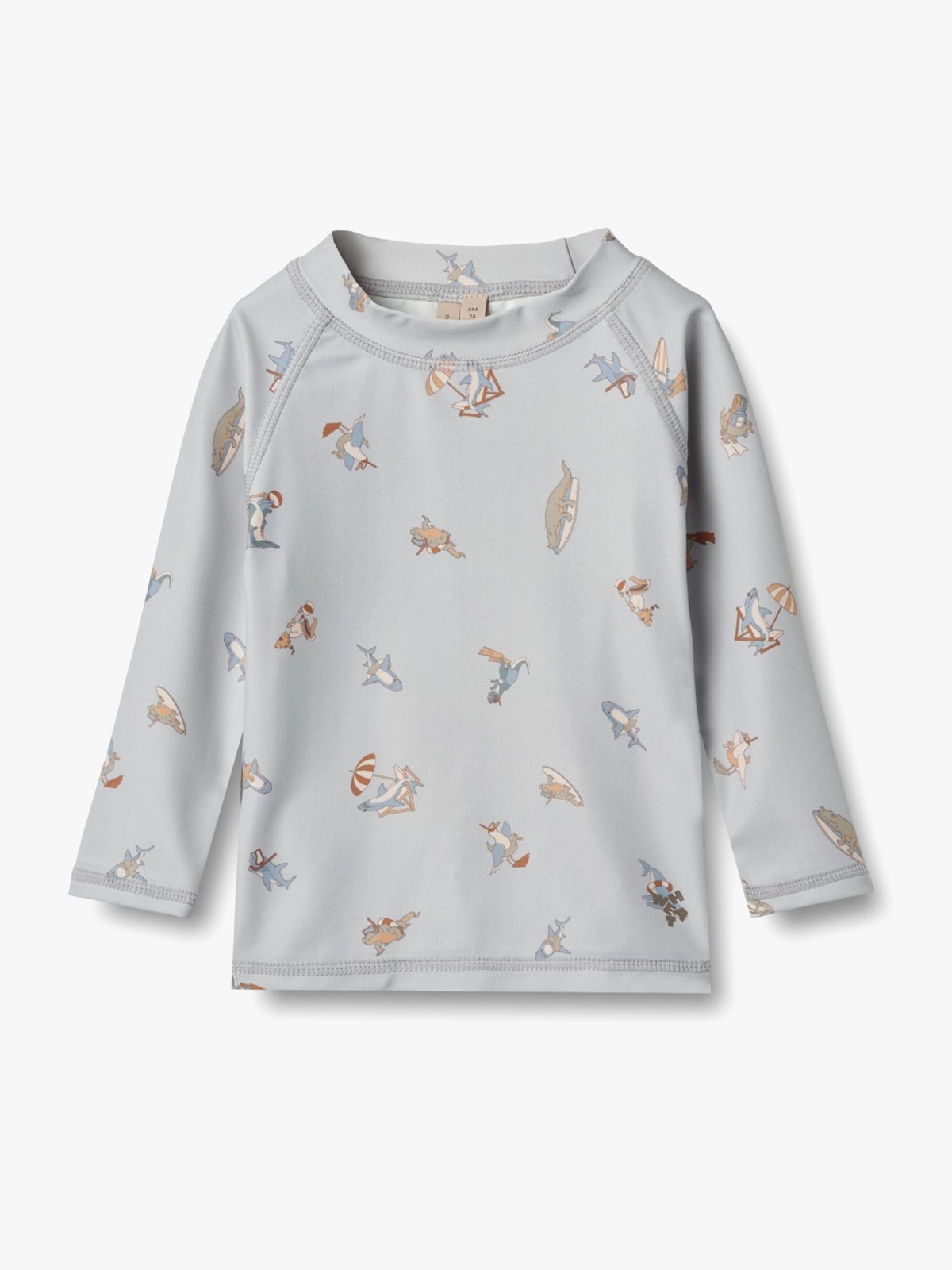 Wheat Swim T-Shirt Long Sleeve Dilan Swim Club
