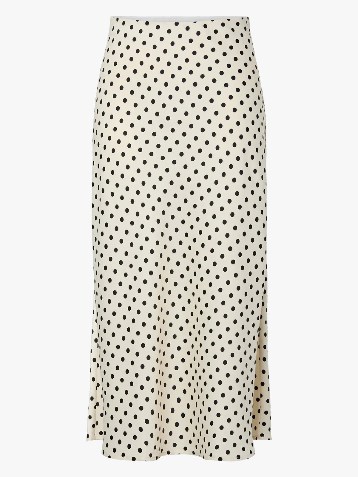 Y.A.S Pella High Waist Midi Skirt Hvit