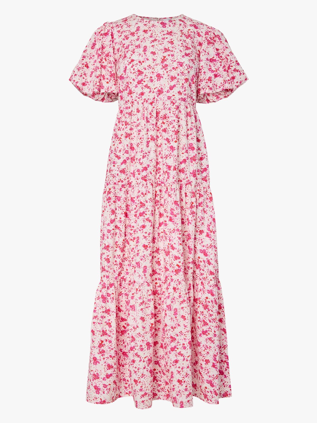 Y.A.S Colea Short Sleeve Ankle Dress Pristine Donna