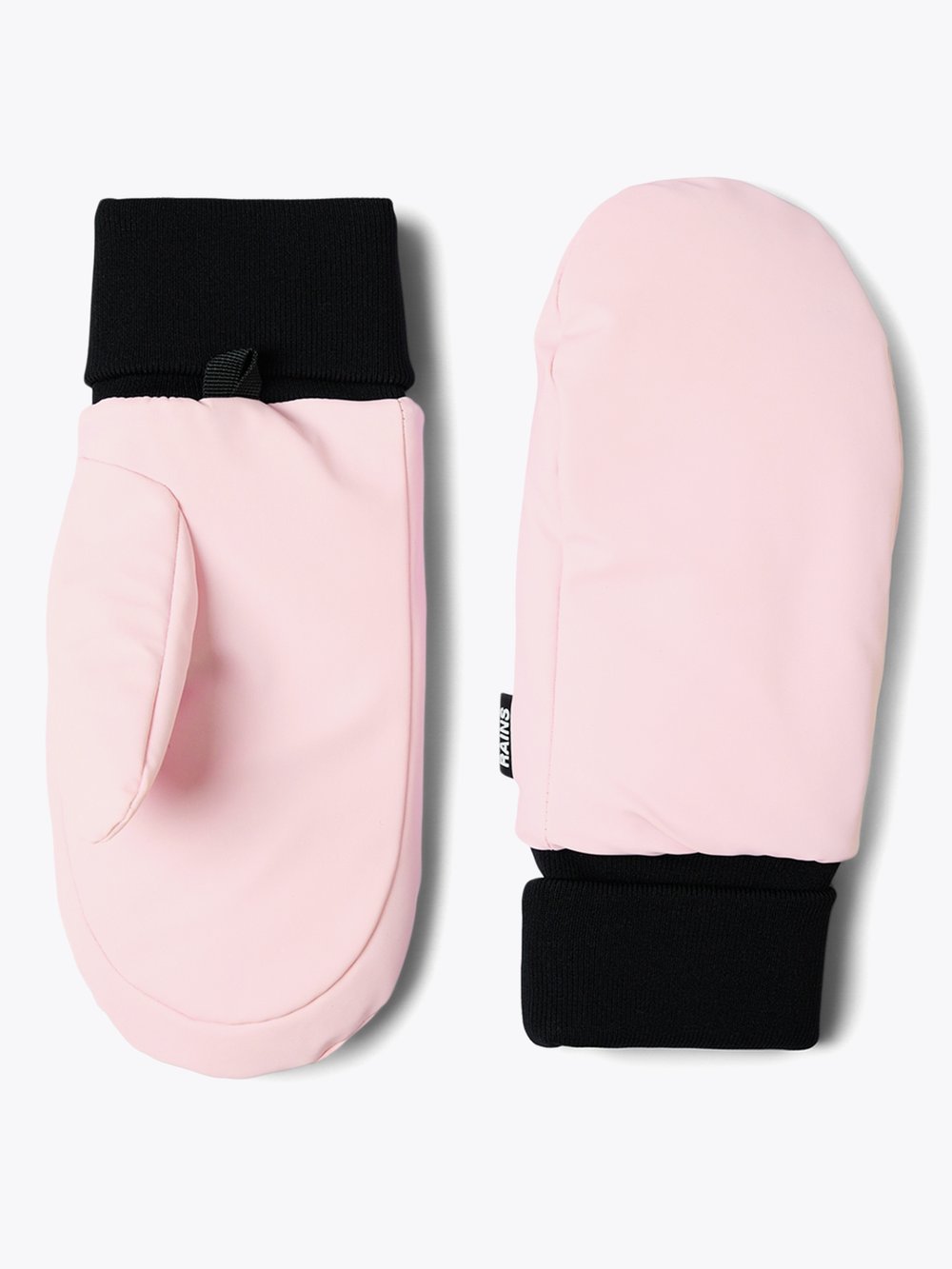Rains Alta Puffer Mittens - Rosa | Getinspired.no
