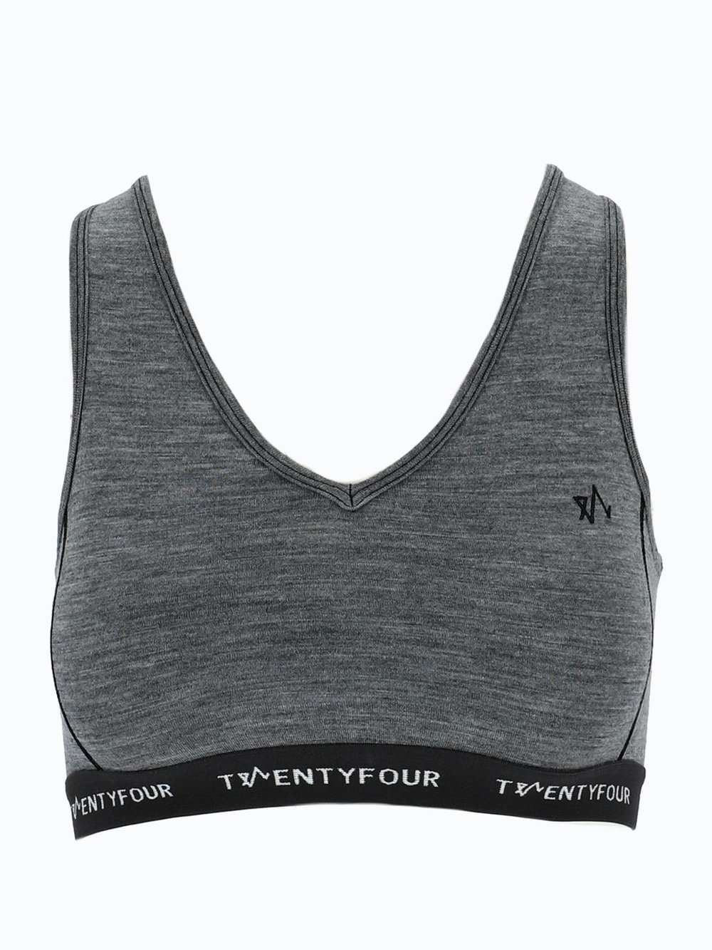 Twentyfour Isbre Merino Sportstop - Grå | Getinspired.no