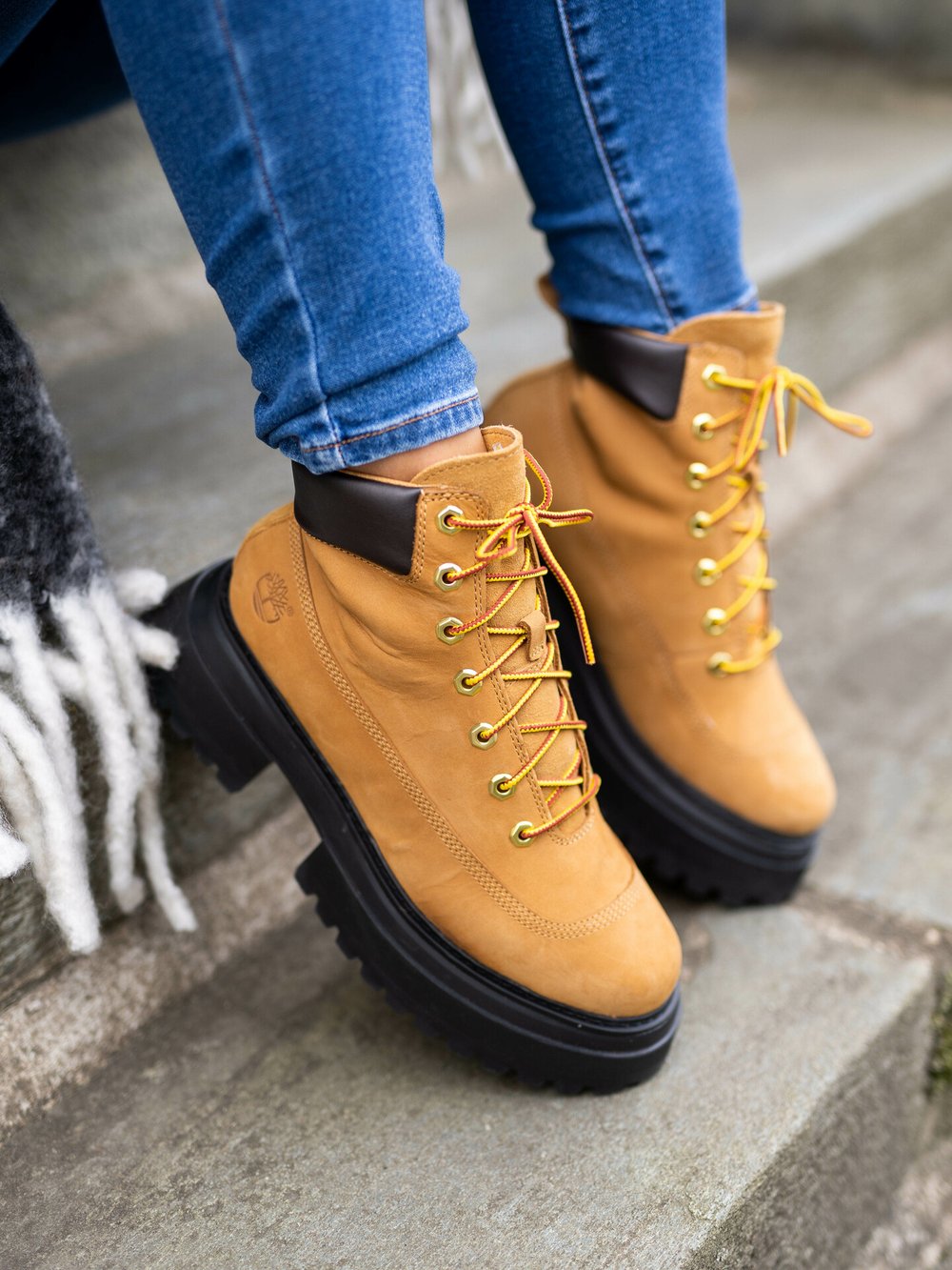 Timberland Sky 6In Lace Up til dame - Brun | Getinspired.no