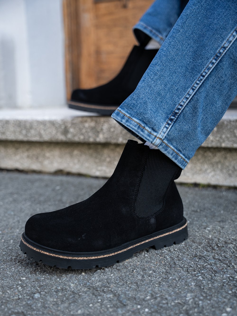Birkenstock Highwood Slip On til herre - Sort | Getinspired.no