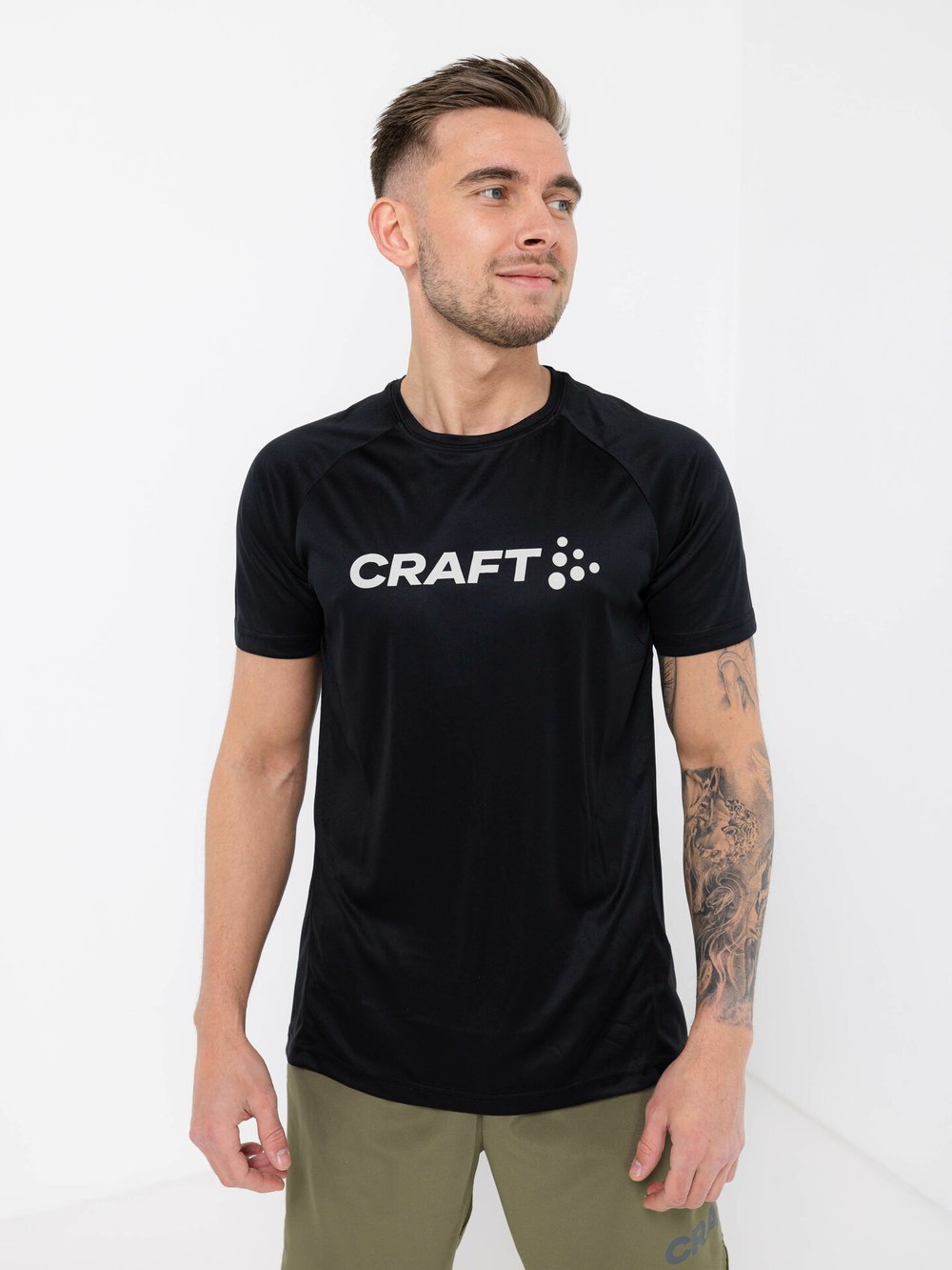 Craft Core Essence Logo Tee - Sort | Getinspired.no