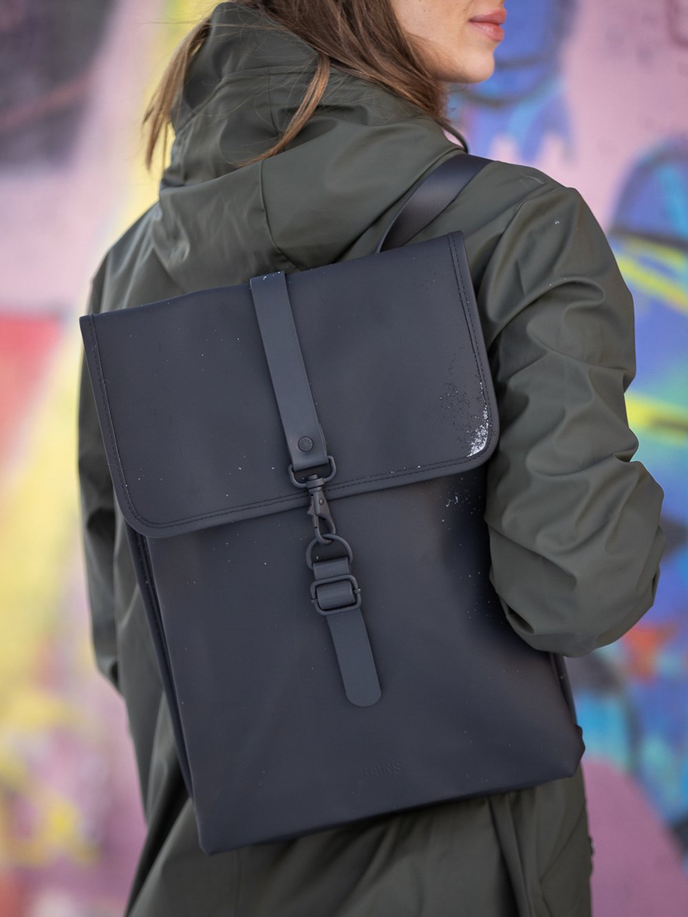 Lil Rass Rucksack Rains Rucksack - Sort | Getinspired.no