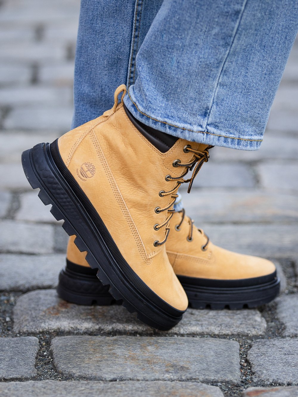 Timberland Ray City 6 Inch Boot Waterproof til dame - Brun | Getinspired.no