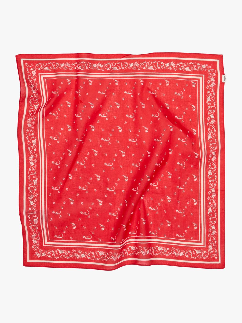 Becksöndergaard Tulipa Cotta Scarf - Rød | Getinspired.no